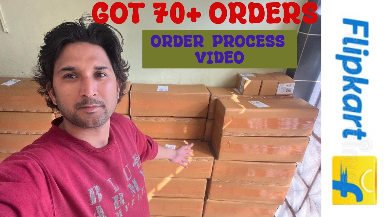 Got 70 orders in a single day || flipkart sellers orders ko kaise process Kare || pickup schedule