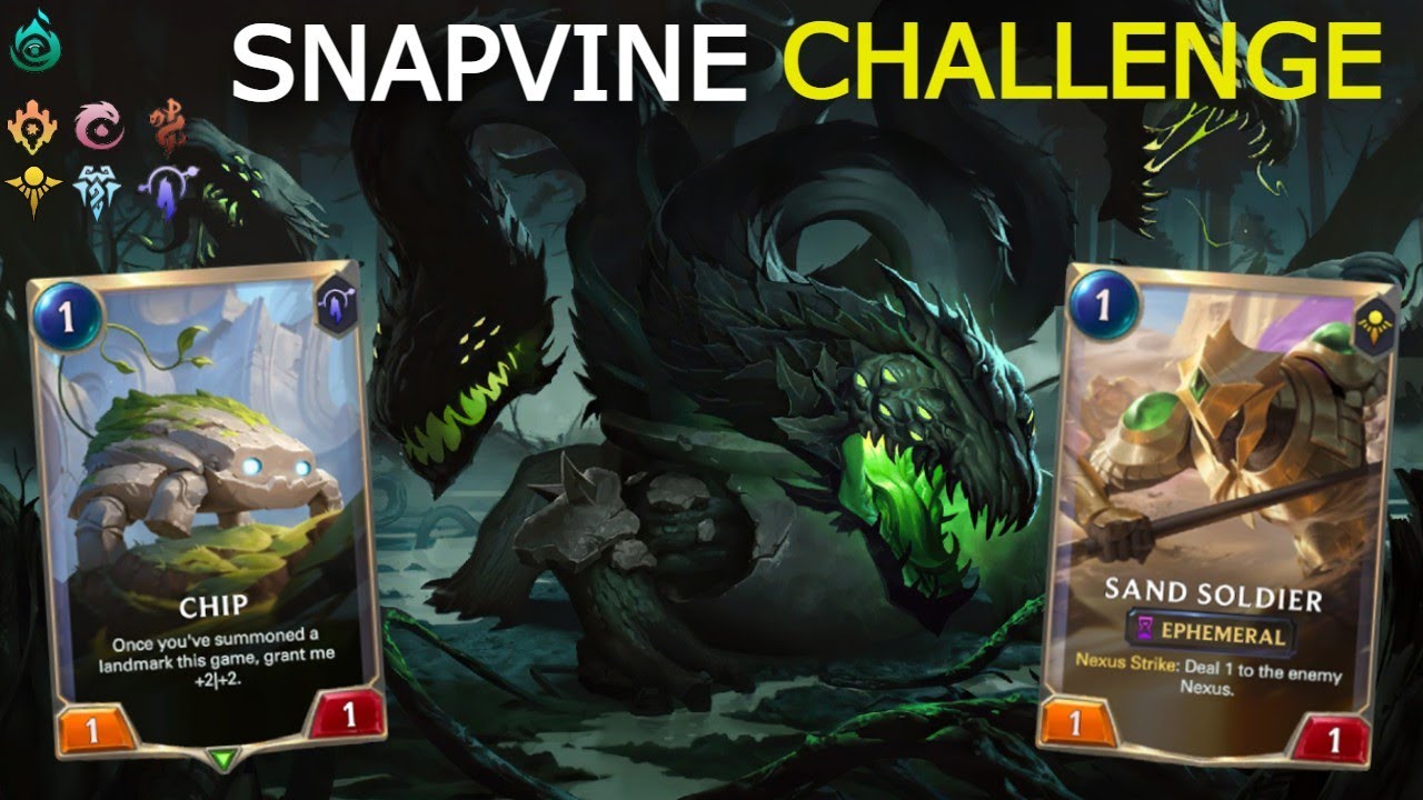 Which Region Is The BEST For Snapvines? | Legends of Runeterra Gameplay