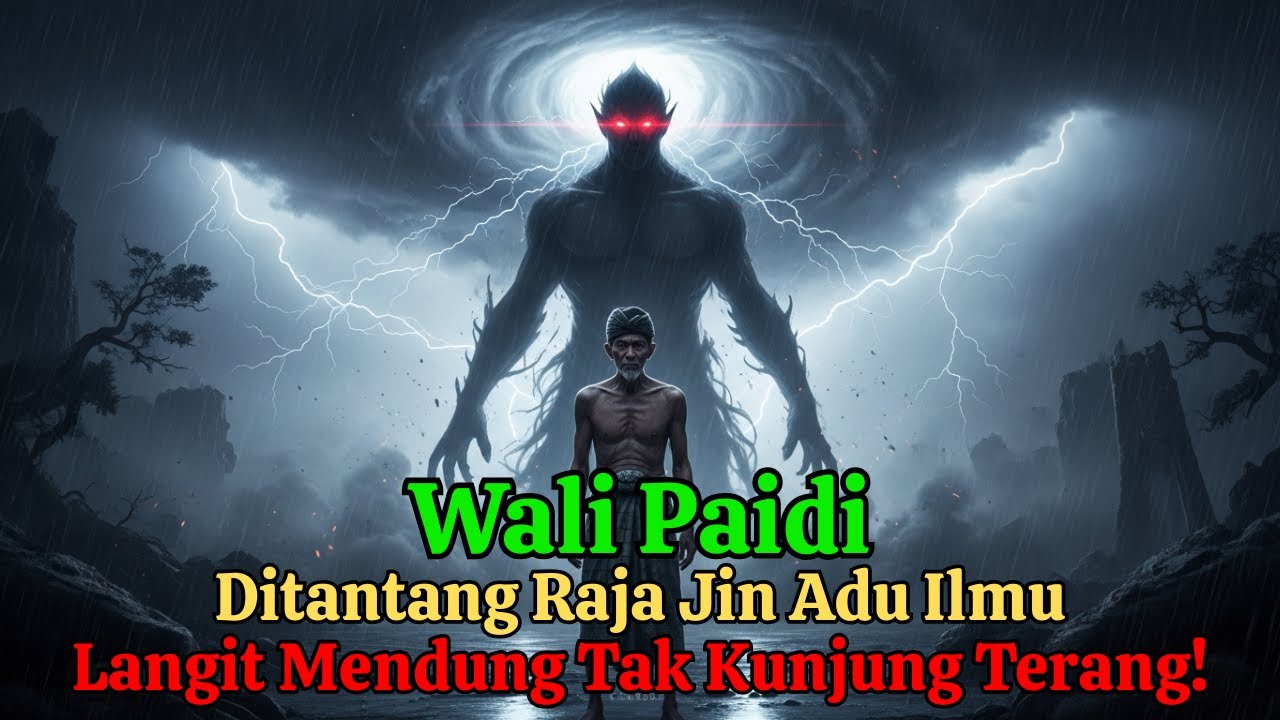 Kisah Wali Paidi Ditantang Raja Jin Adu Ilmu!