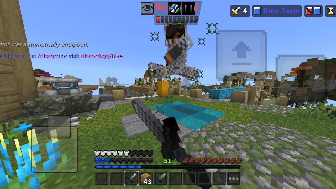 32 MINUTES OF UNEDITED HIVE BEDWARS ON MOBILE