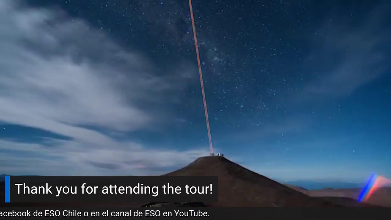 Title: Virtual guided tour ESO's La Silla Observatory. Saturday, September 6th, 17:00h CEST