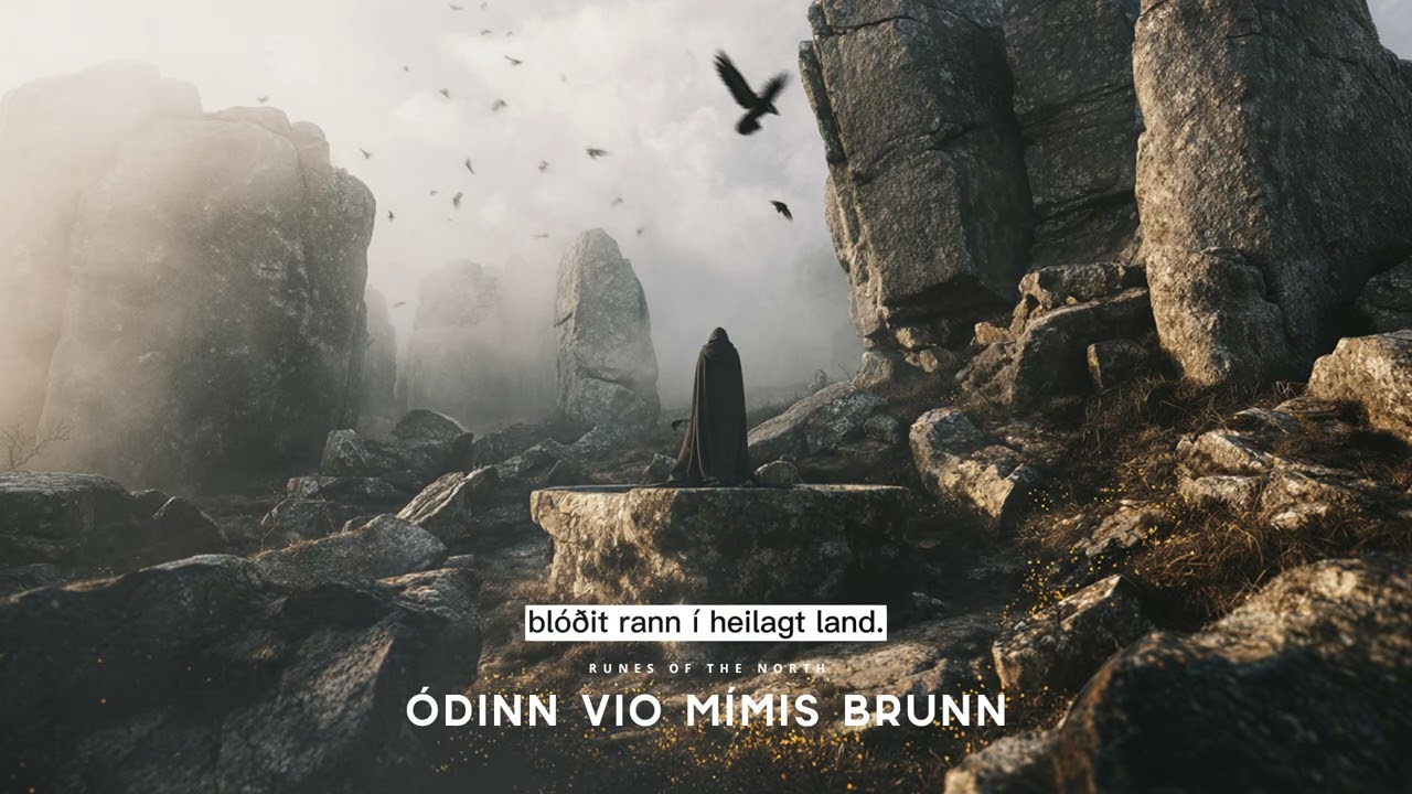 &Oacute;&eth;inn vi&eth; M&iacute;mis brunn (Odin at the Well of Mimir) | Viking Mythology Song