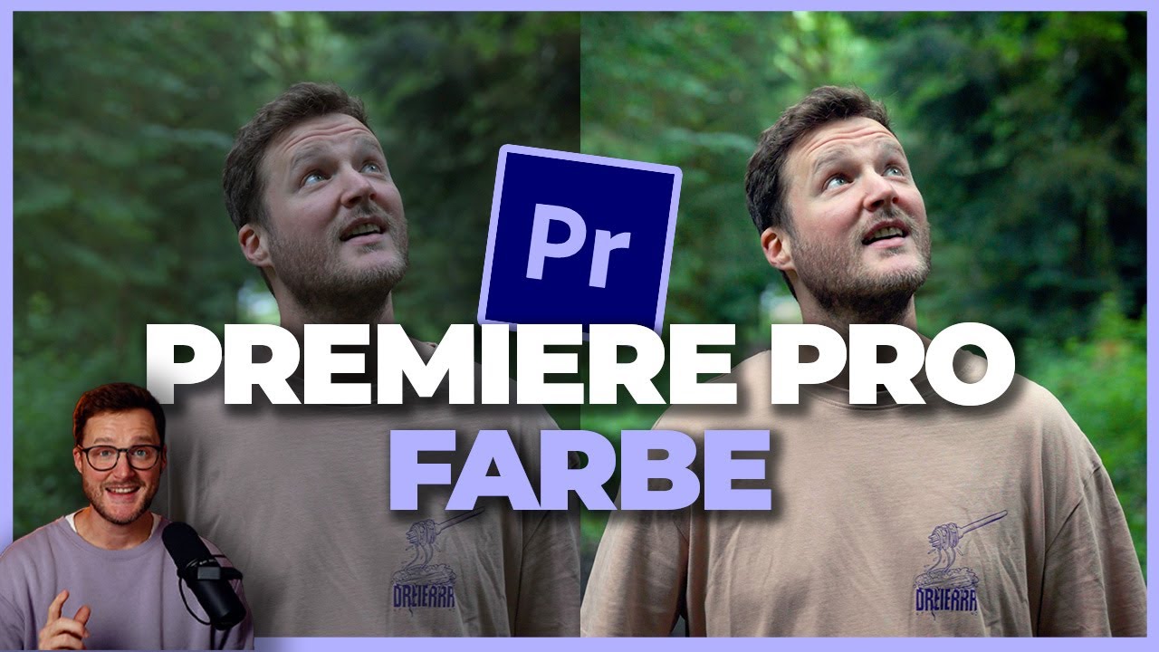 COLOR GRADING in Premiere Pro - Farbkorrektur und Farbbearbeitung für perfekte Hauttöne!
