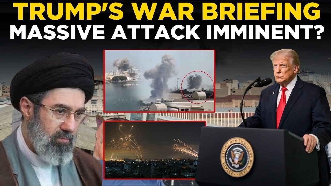 IRAN WAR LIVE | Trump Warns Of 'Massive Attack' Bigger Than Ever | US Military Locked & Loaded