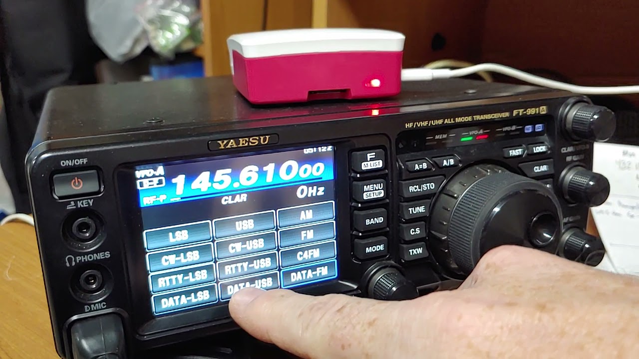 Linux Bash CAT control of my Yaesu 991a