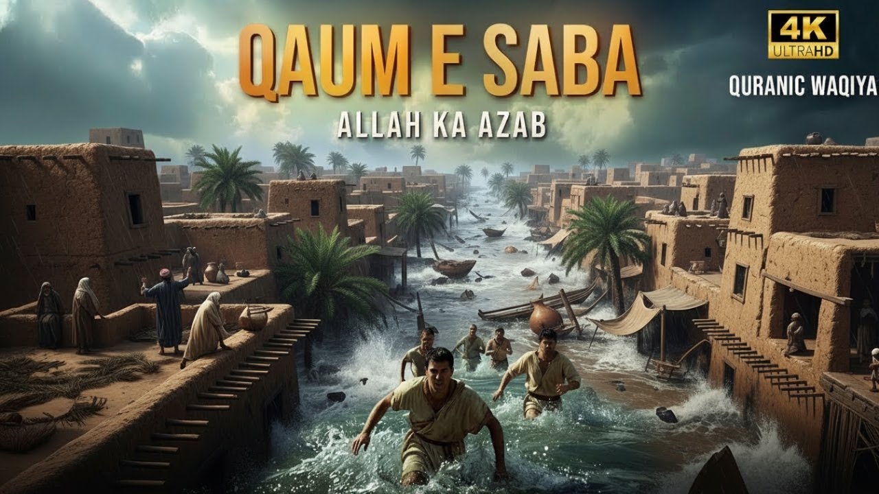 Allah Ne Qaum e Saba Ko Kaise Tabah Kiya? | Sadd e Maarib Ka Azaab | Quranic Waqiya | Watch Now