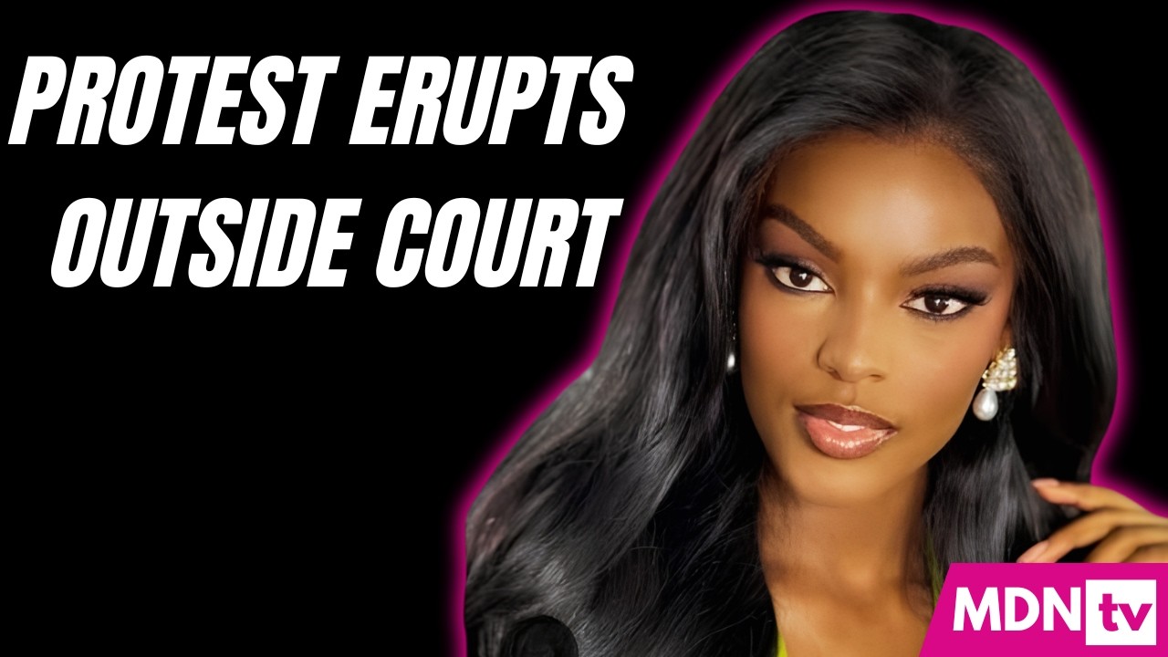 BREAKING NEWS: PROTESTERS GATHER OUTSIDE CAPE TOWN COURT AS CHIDIMMA APPEARS