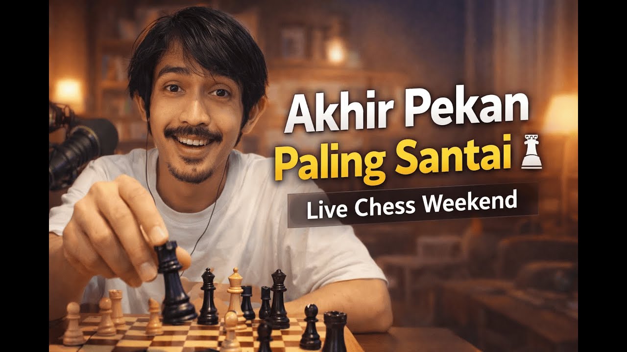 Akhir Pekan Paling Santai ♟️ | Live Chess Weekend