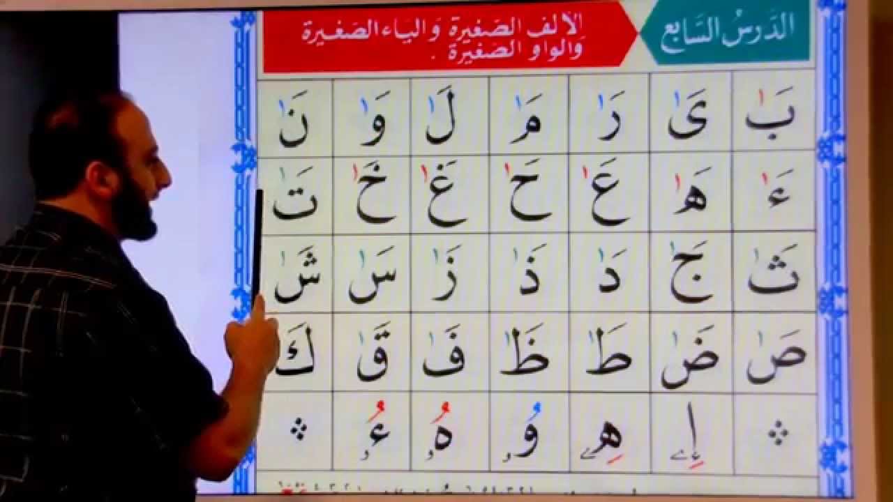 Noorania lesson 7  الدرس السابع ـ القاعدة النورانية