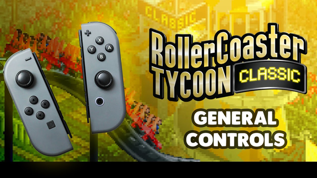 RollerCoaster Tycoon Classic - New Controls for Nintendo Switch!