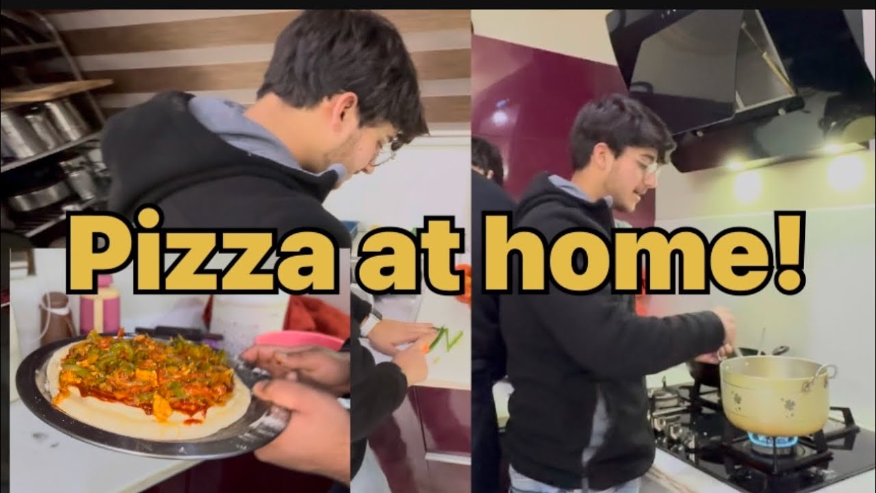 Making Domino’s Cheese Burst Pizza at Home 🍕 🤤| 10k special Food vlog | mureen shahmiri |