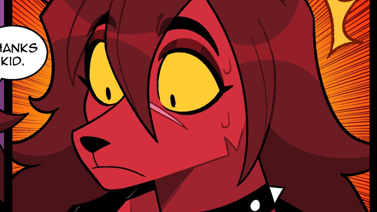 What Shocked This Hellhound? - monsters and girls comic dub