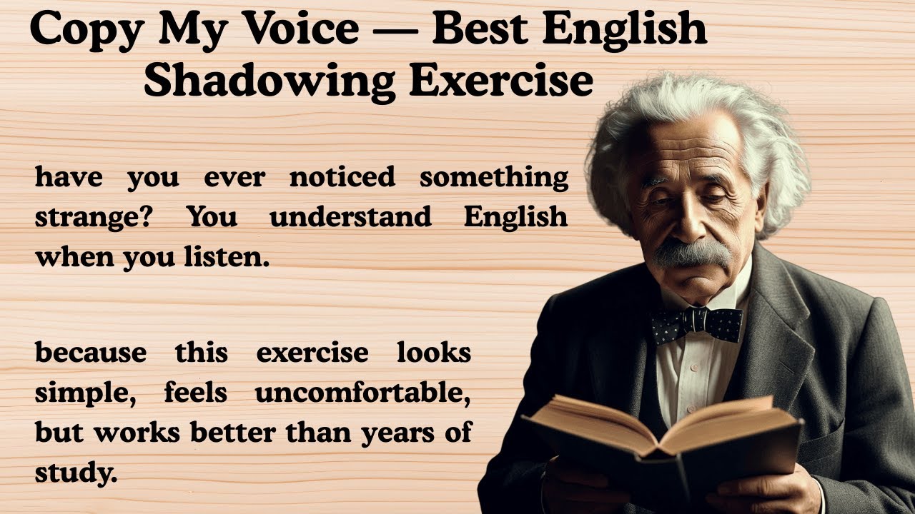 Copy My Voice — Best English Shadowing Exercise || English Speaking Practice || English Practice