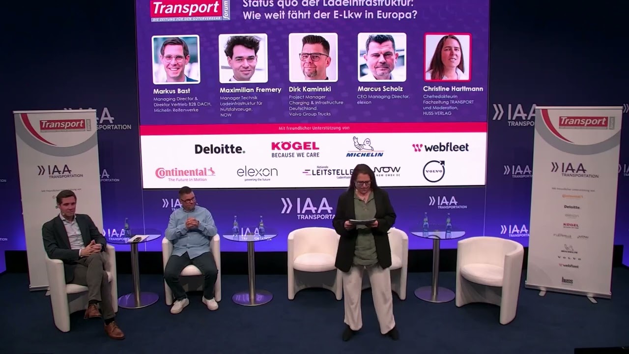 IAA 2024: Status quo der Ladeinfrastruktur – wie weit fährt der E-Lkw in Europa