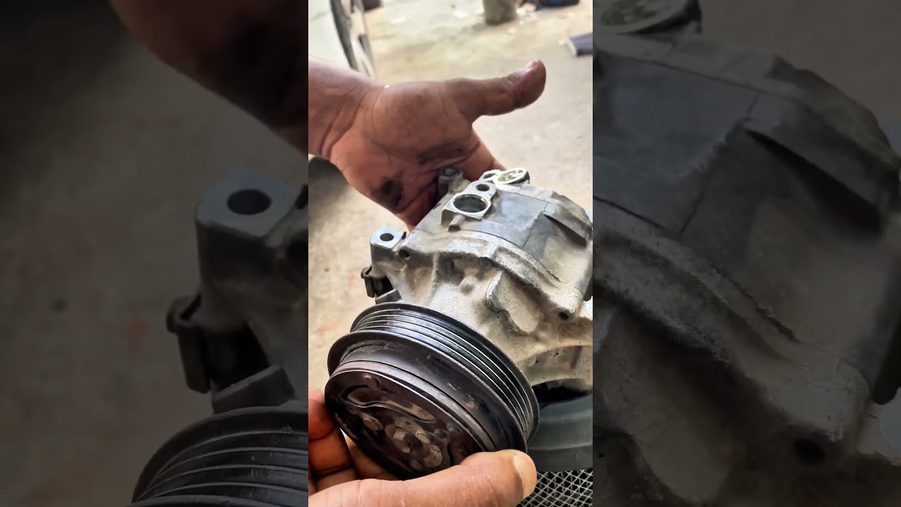 Car AC Compressor Pressure Testing! #accompressor #carairconditioning #CarAirconServices #rxmechanic