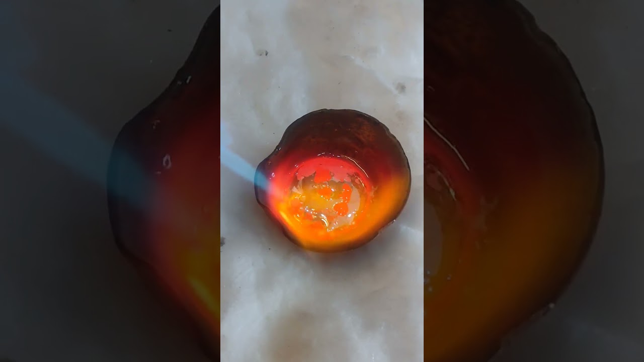 Mixing Silver And Copper Together. #experiment #satisfyingvideo #goldsmith #art #jewellerymaker