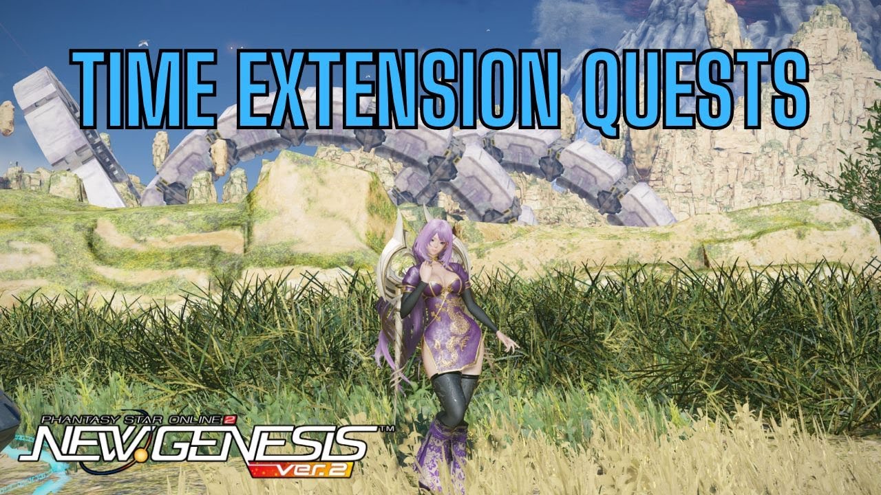 [PSO2 NGS] New Quest Details! (Time Extension Quest Basics)
