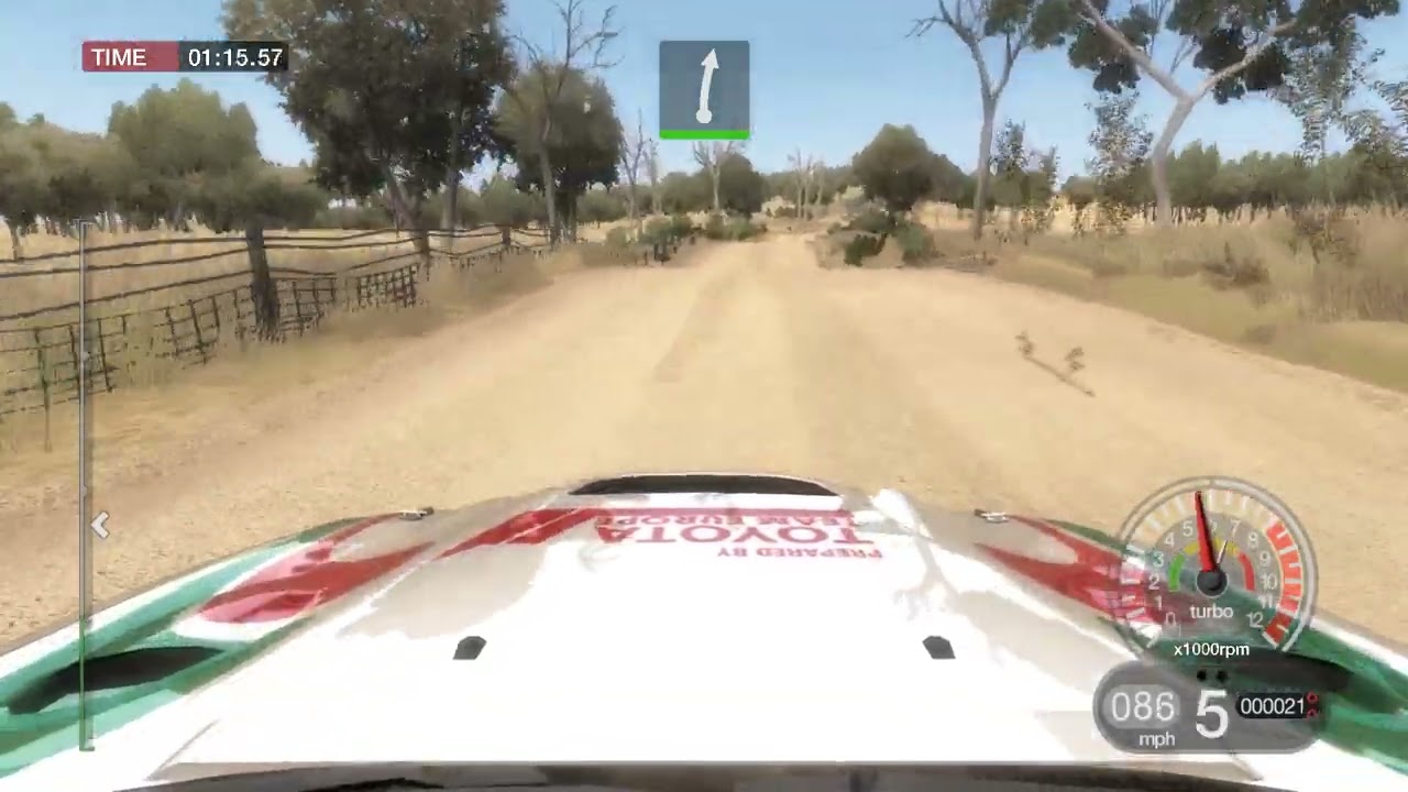 Uriarra Forset Australia-Toyota Celica GT Four-Colin Mcrae DIRT-Time Trial-60FPS