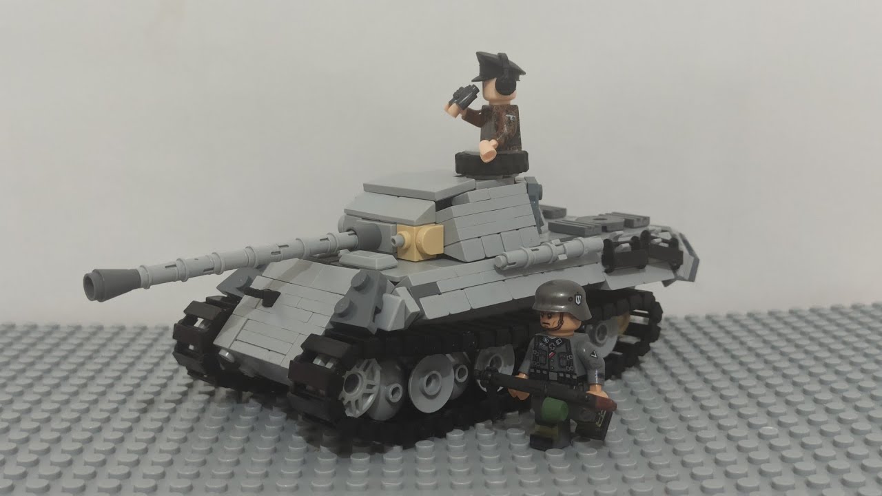 ❗ Tutorial for Lego Pz.kpfw. V Panther ausf. G/// инструкция на Lego Пантеру pz.kpfw. V ausf. G ❗