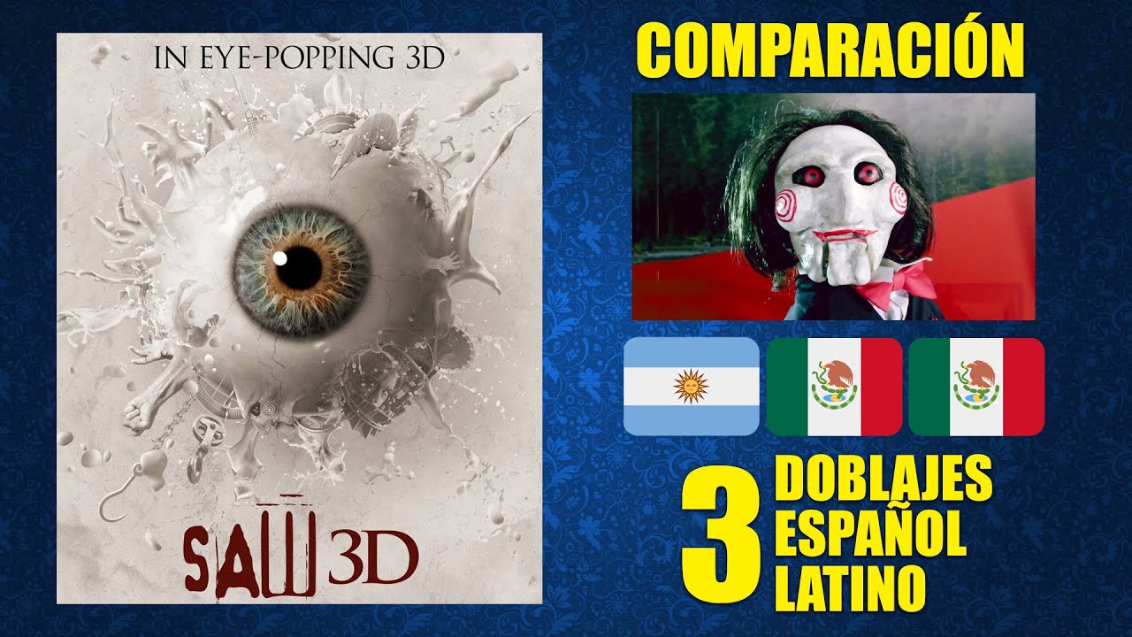 El Juego del Miedo 7 [2010] Comparación de 3 Doblajes Latinos | Original y Redoblajes Español Latino