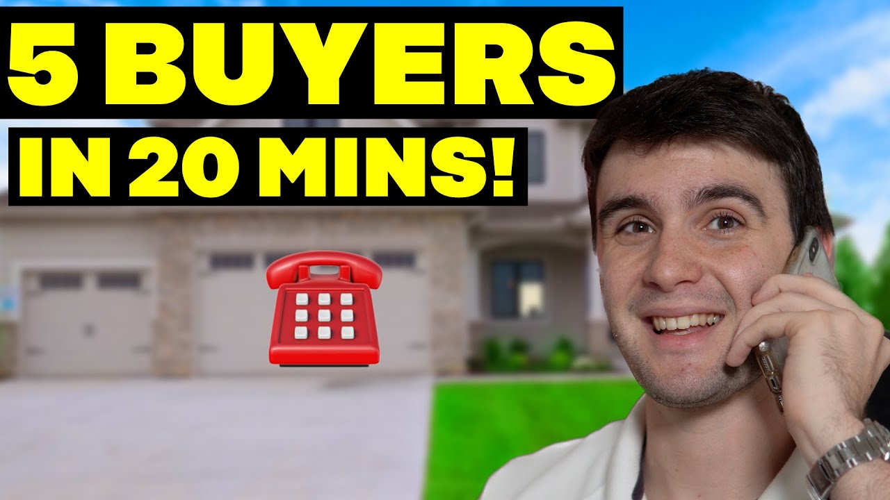 WATCH ME Cold Call & Find 5 Cash Buyer Realtors! (In Under 20 Minutes!)