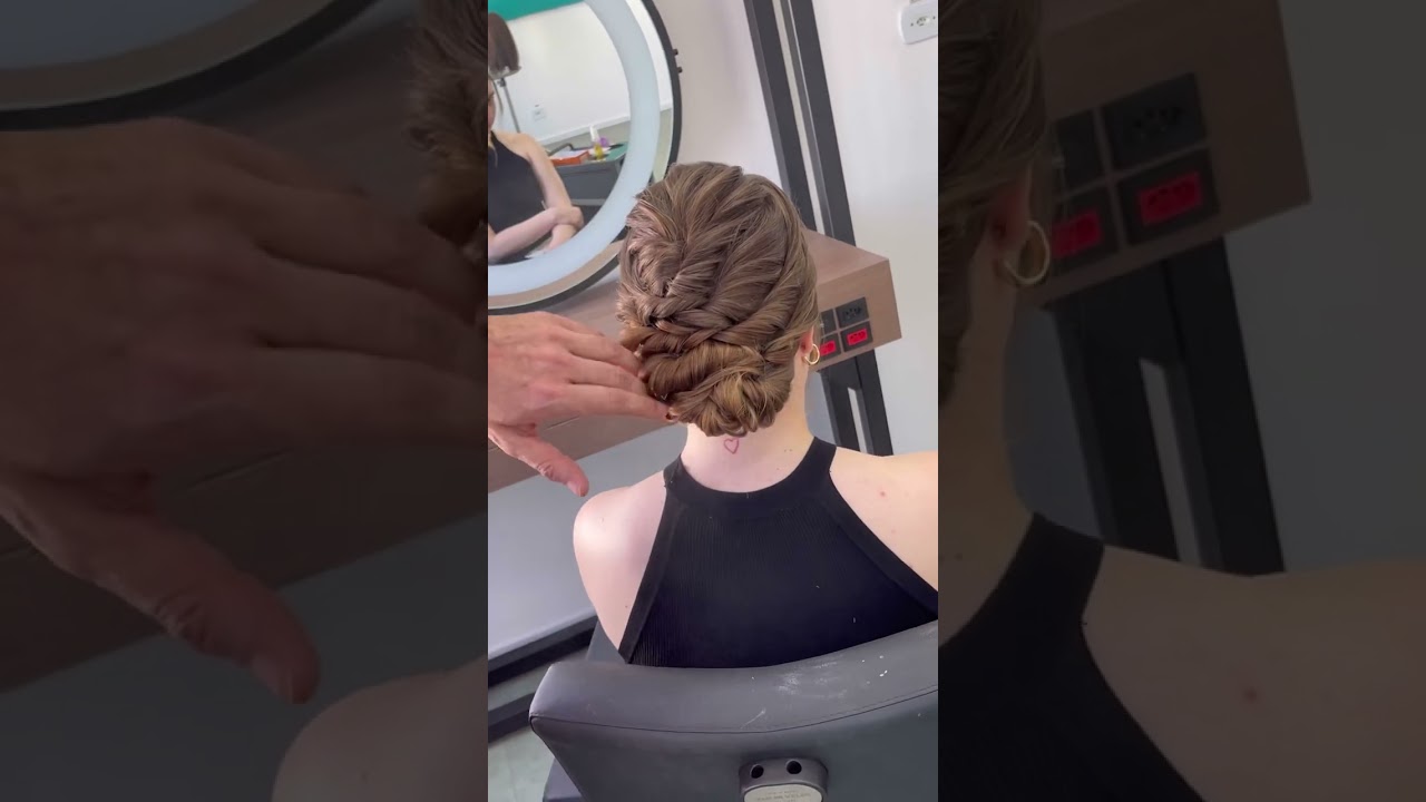 Penteado Coque Romântico