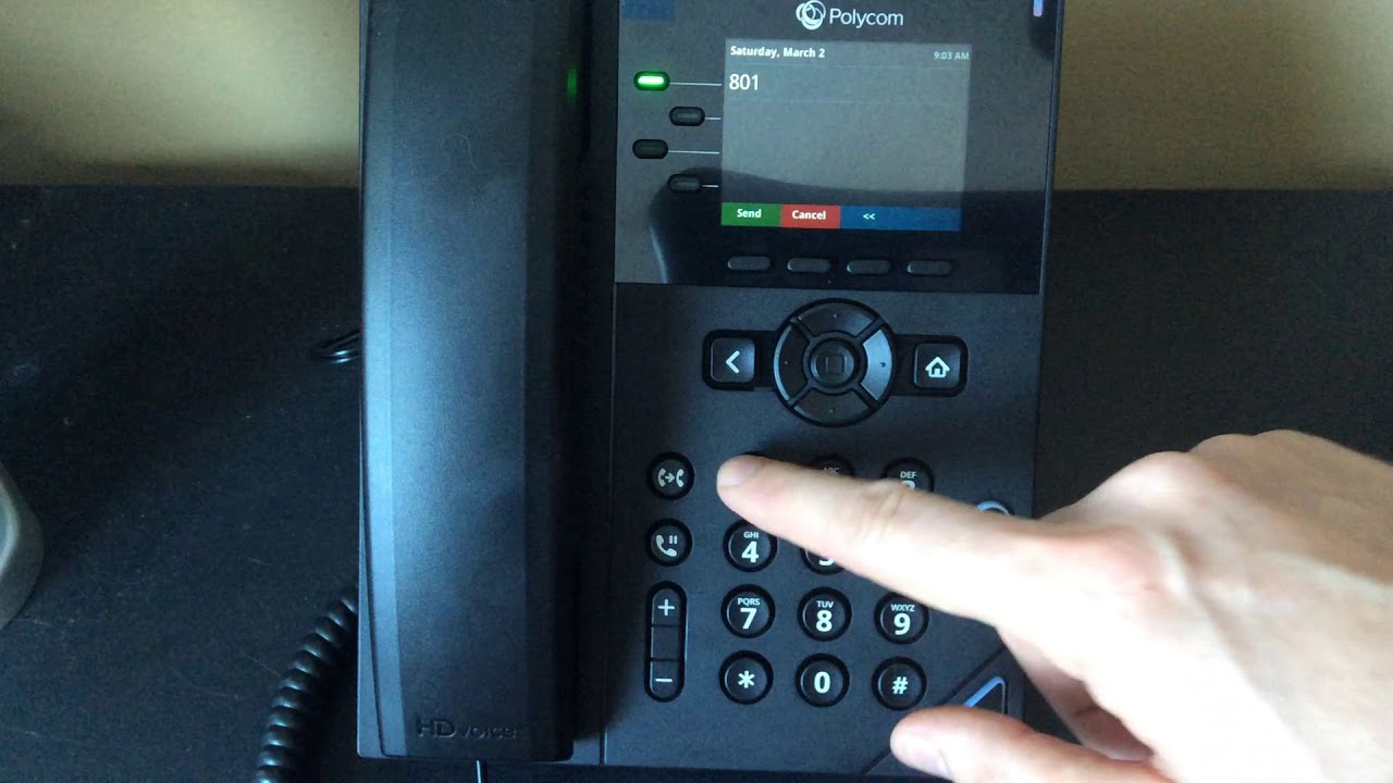 VVX 250 Conference Call Tutorial