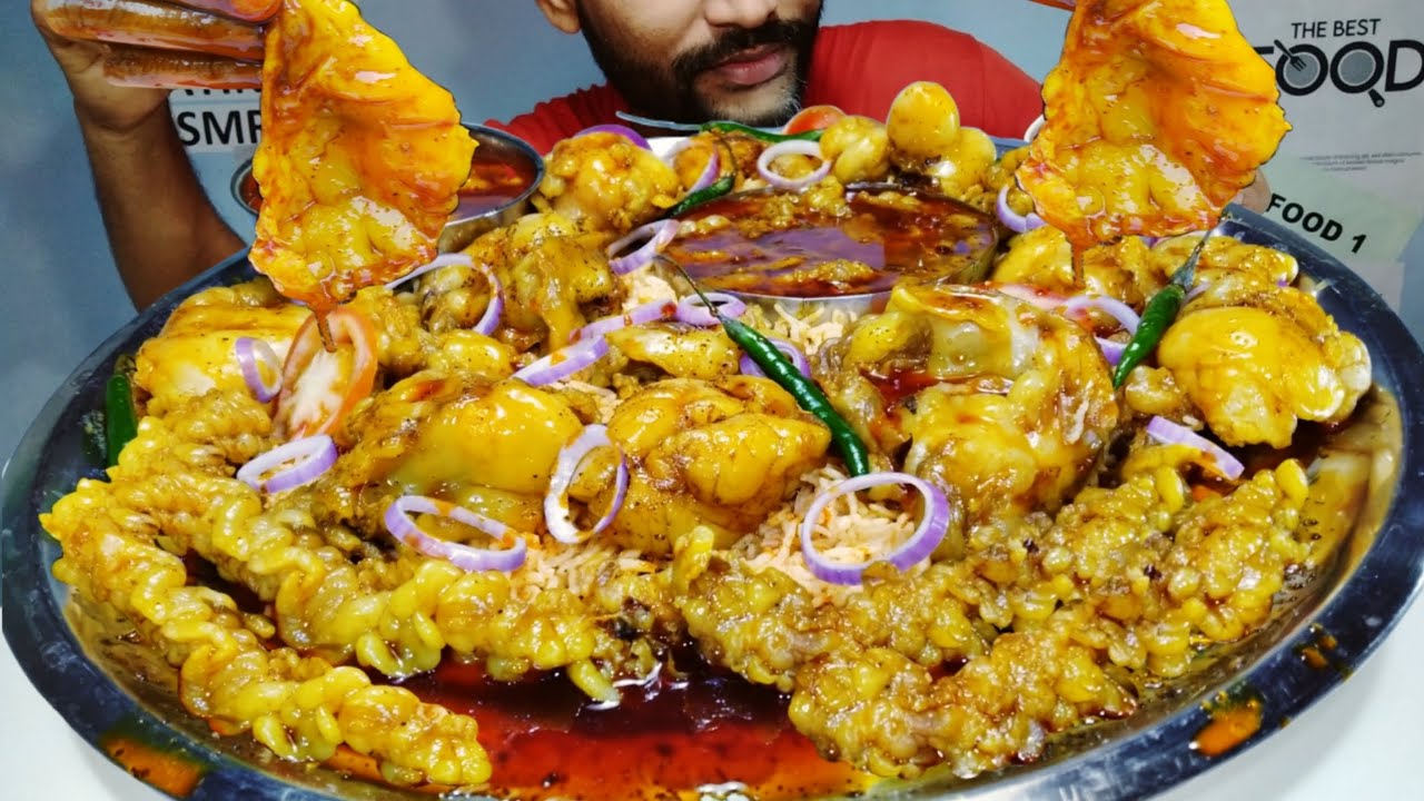 Eating Oily 😱 Spicy, Fatty 😲😳 Mutton Fat BIRYANI, 2.5 Kg 🔥 Charbi Mutton Biriyani Mukbang, Foodie 