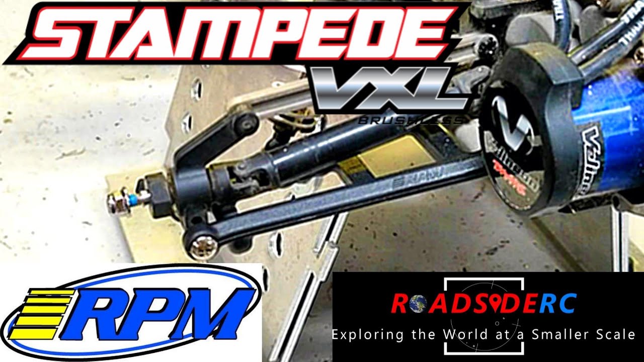 Как установить рычаги подвески RPM на заднеприводные модели Traxxas Stampede, Rustler и Slash. Мо...