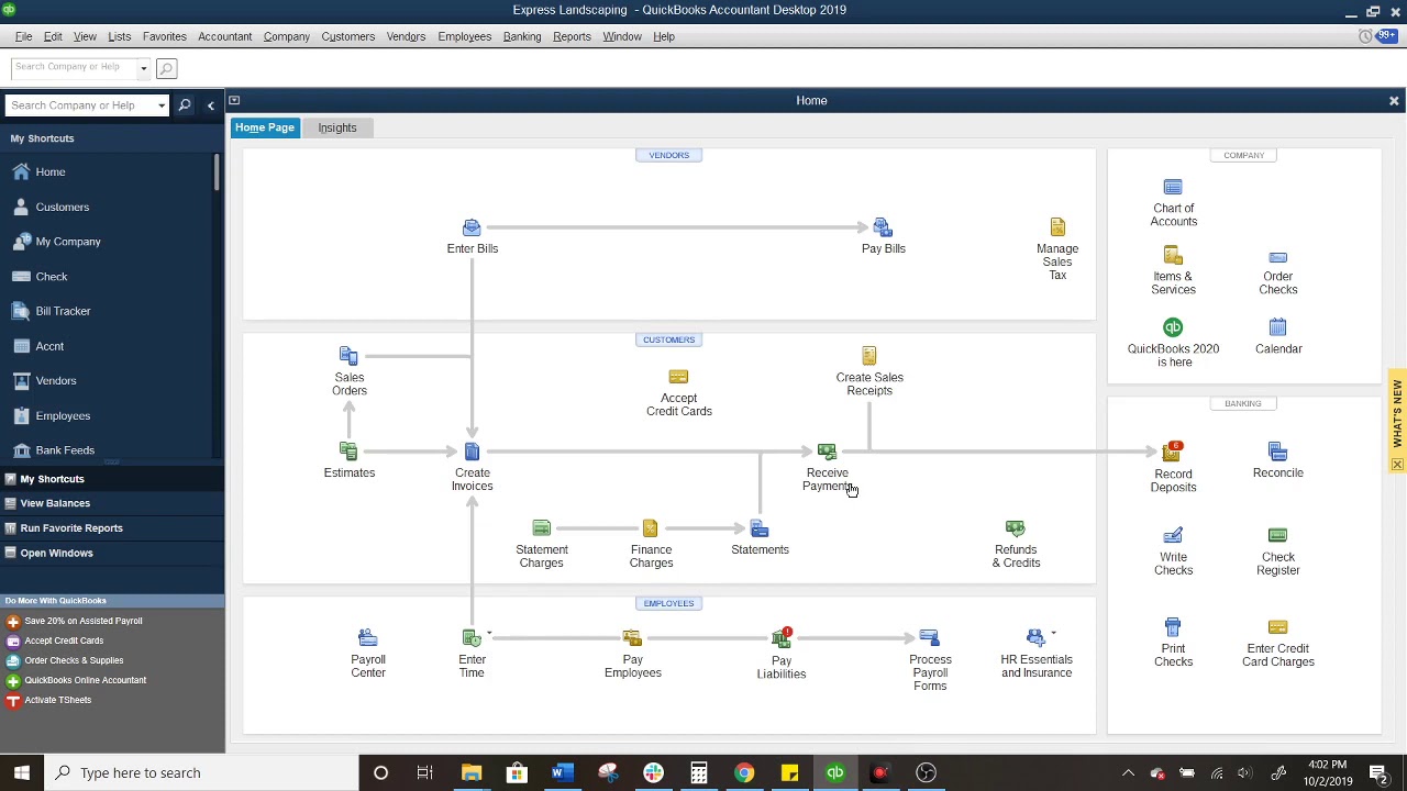 QuickBooks Desktop Undeposited Funds Tutorial