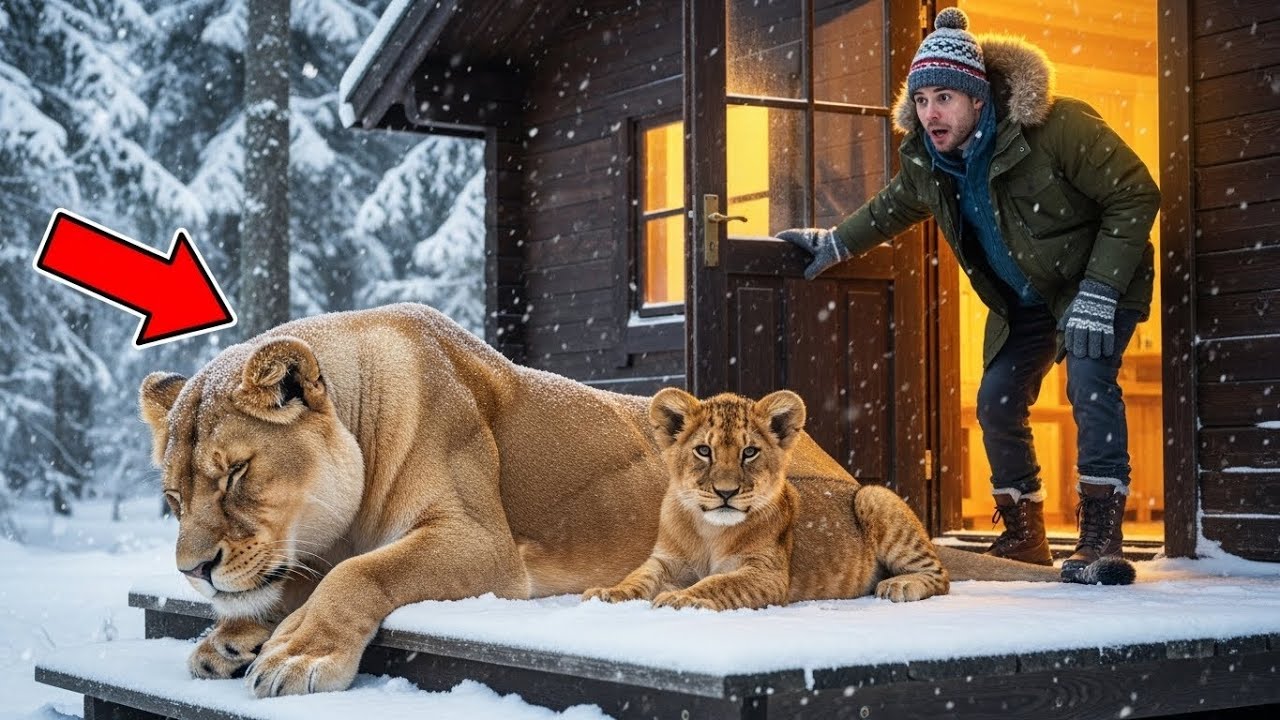 He Saved a Frozen Mother Lion and Her Cubs — What Happened Days Later Shocked Everyone