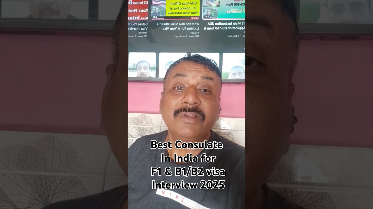 Best Consulate In India for USA Visa Interview for 2025  