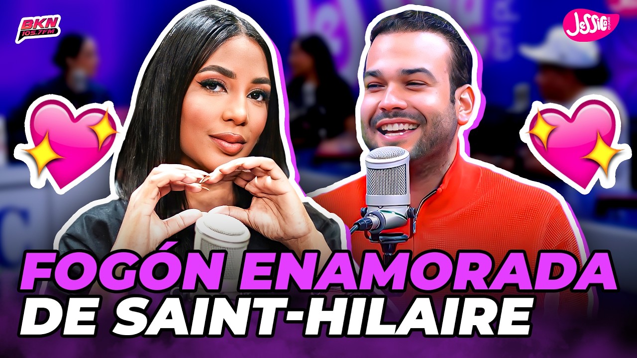 FOGÓN Y EDUARDO CONFIESAN SU AMOR EN VIVO, LA MEJOR ENTREVISTA DE SAINT-HILAIRE