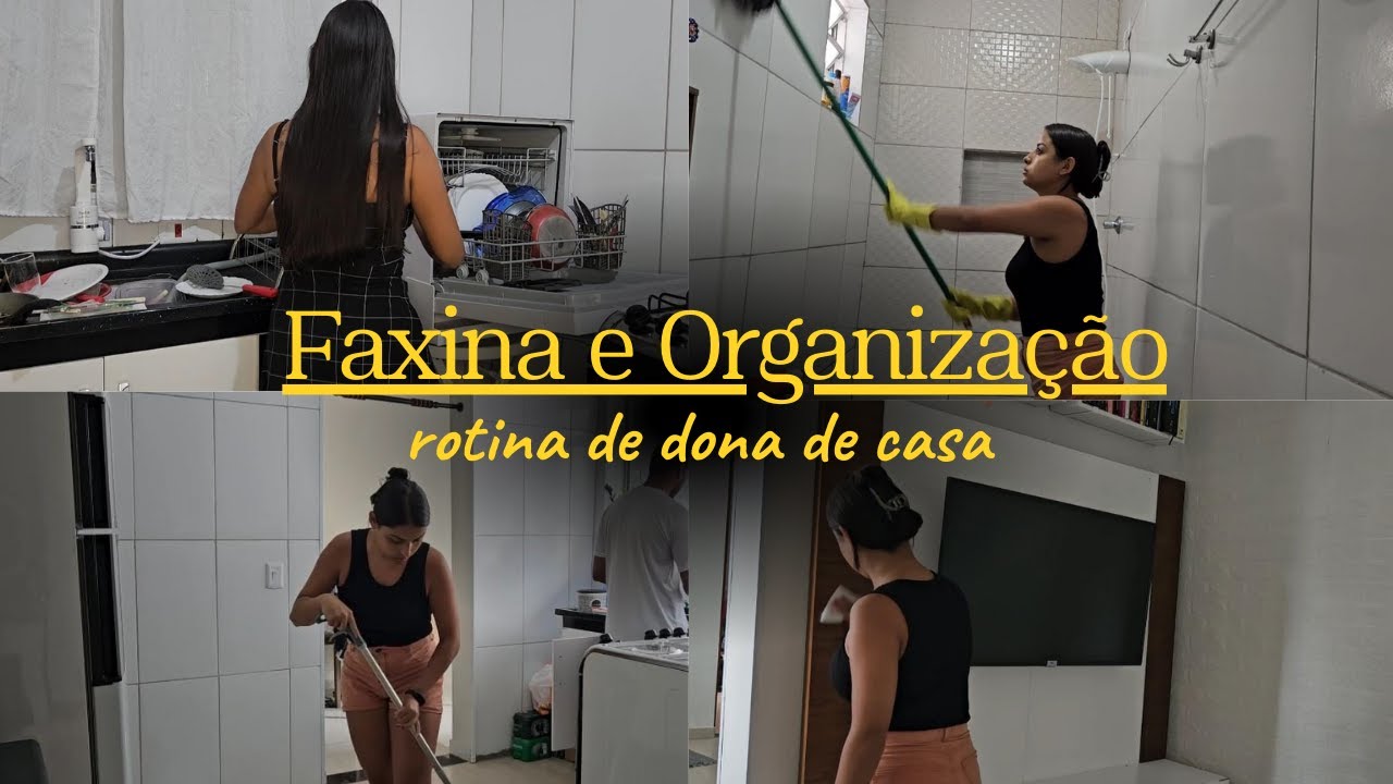 Vlog de Limpeza de Final de Semana | Faxina Completa da Casa e rotina dona de casa