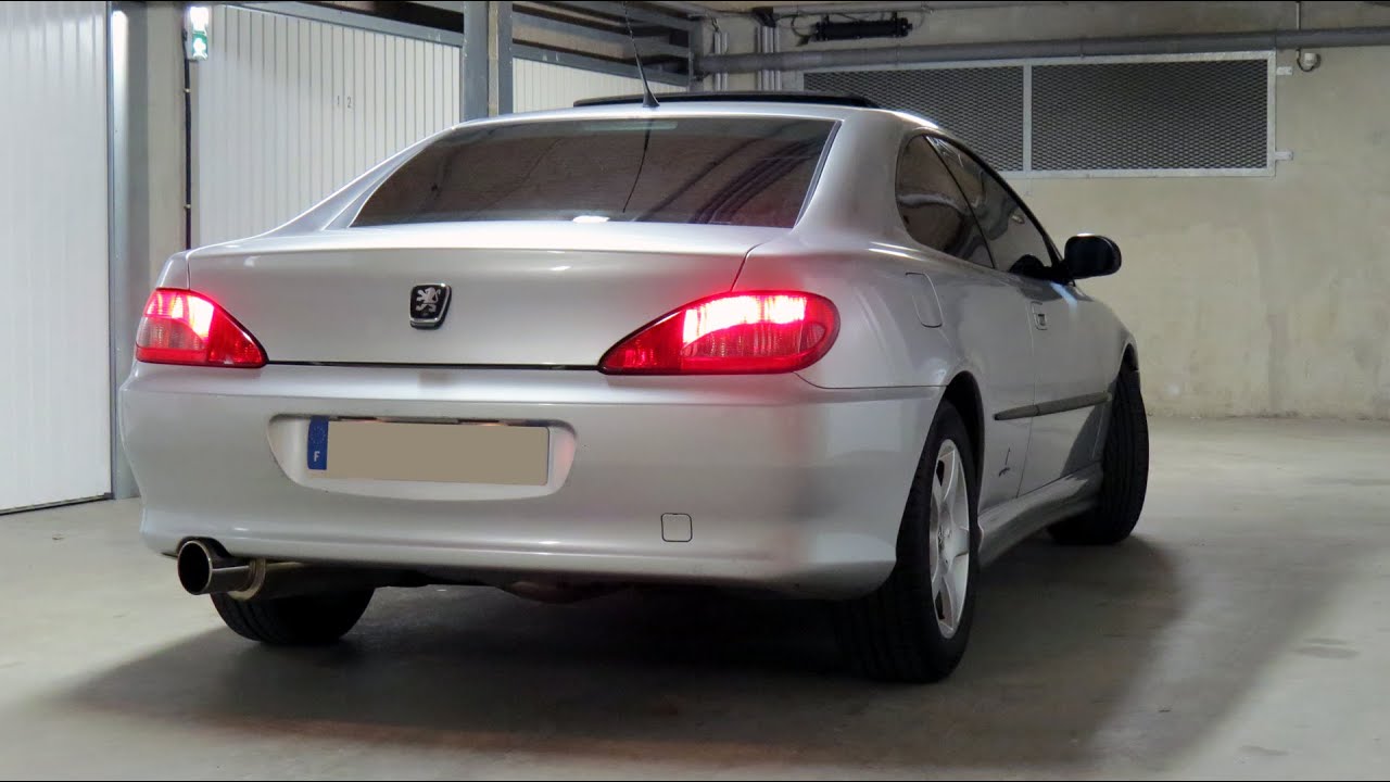 Peugeot 406 Coupé 3l v6 - Sound exhaust