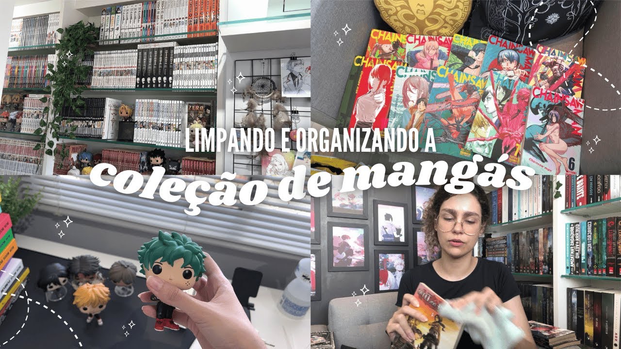 a saga da limpeza e organização dos meus mangás continua!!!!