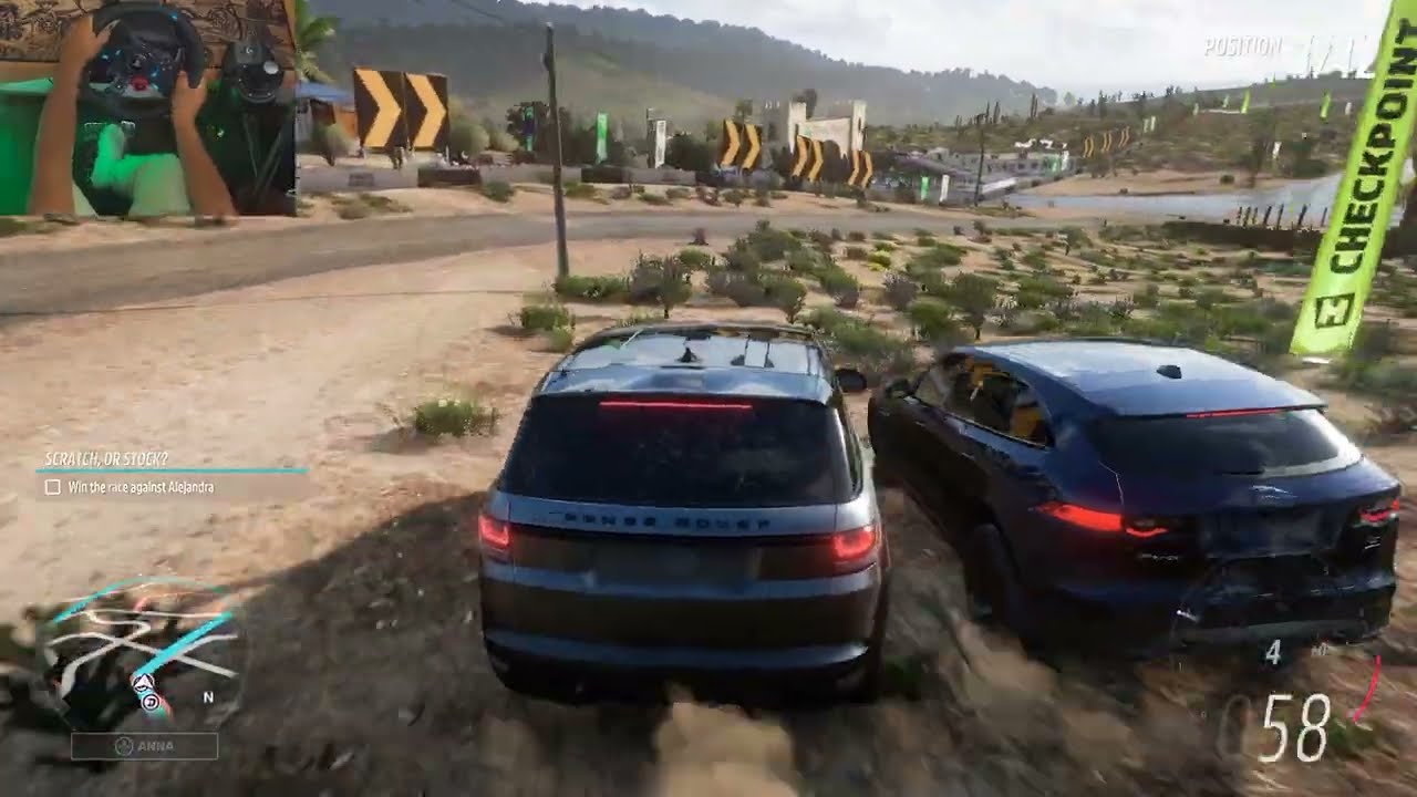 Range Rover Sport SVR 2015 OFF-ROAD RACE GAMEPLAY 🚙 | Forza Horizon 5 with Logitech G29