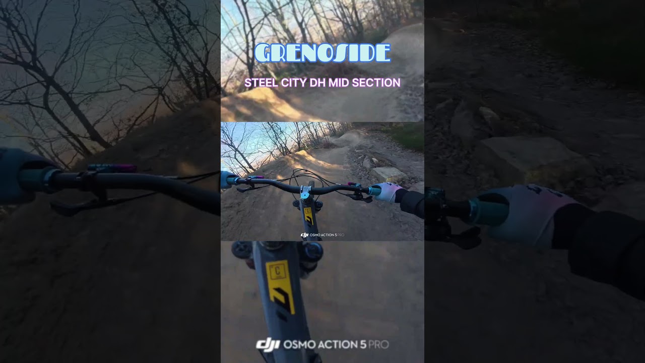 Grenoside steel city DH mid section 🌲 Lewis LH4 first ride 