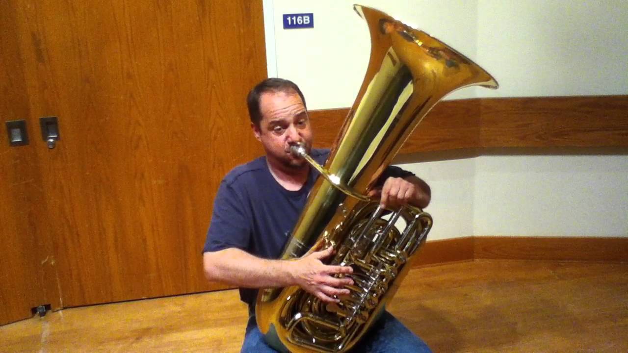 Tuba Excerpt Die Meistersinger played on the JinBao CC tuba