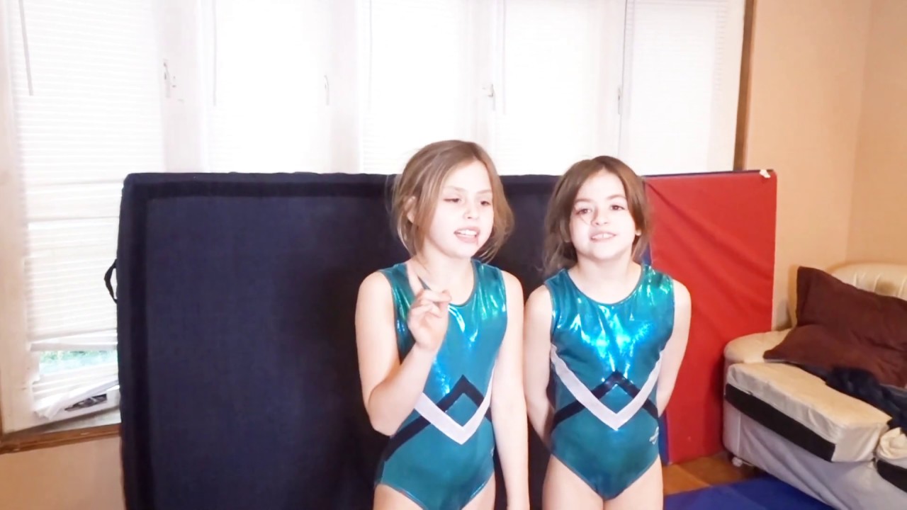CREATE A NEW GYMNASTICS COMBINATION *IMMEDIATELY* CHALLENGE! (SISTER VS. SISTER! Who Wins?)