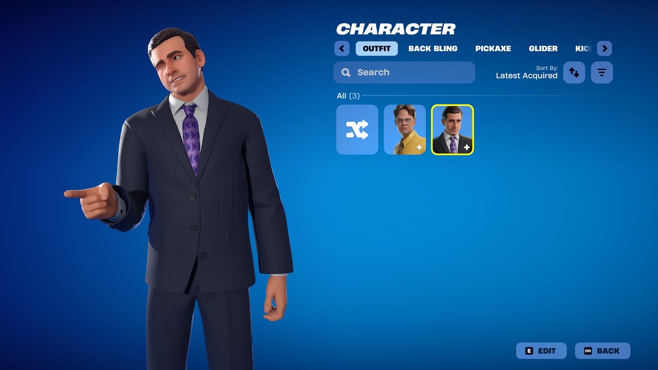 The Office Fortnite Skins (Full Showcase)