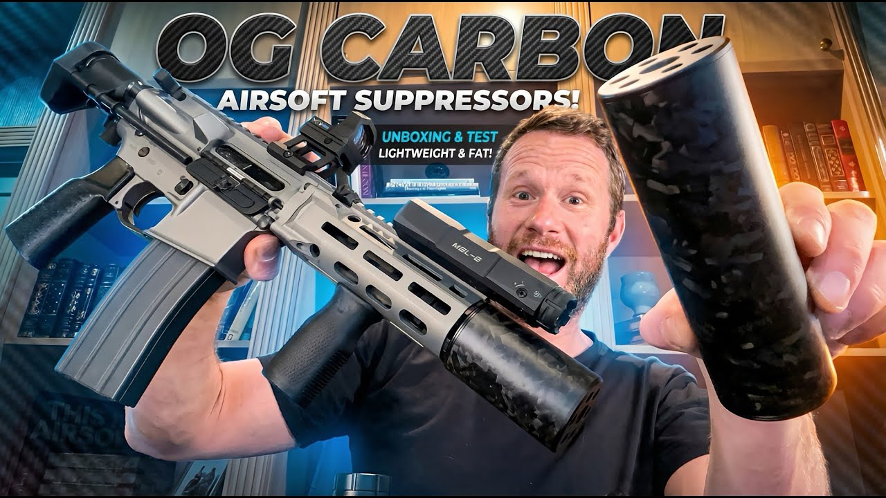 OG Carbon Works Forged Carbon “Fatboy” — самый лёгкий муляж глушителя, который я пробовал.