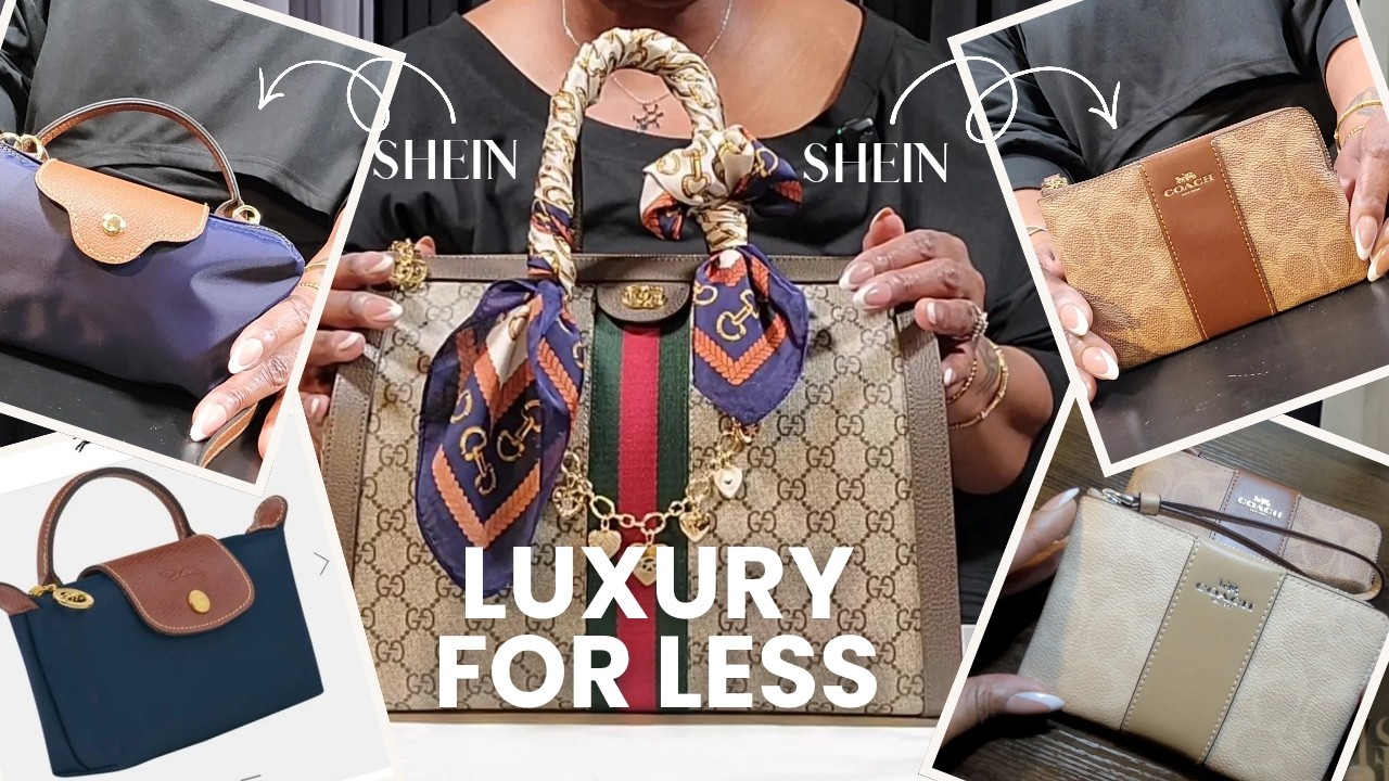 is it COACH - is it GUCCI - is it LONGCHAMP | ACCESSORY AND HANDBAG REVIEW | LUXURY FOR LESS