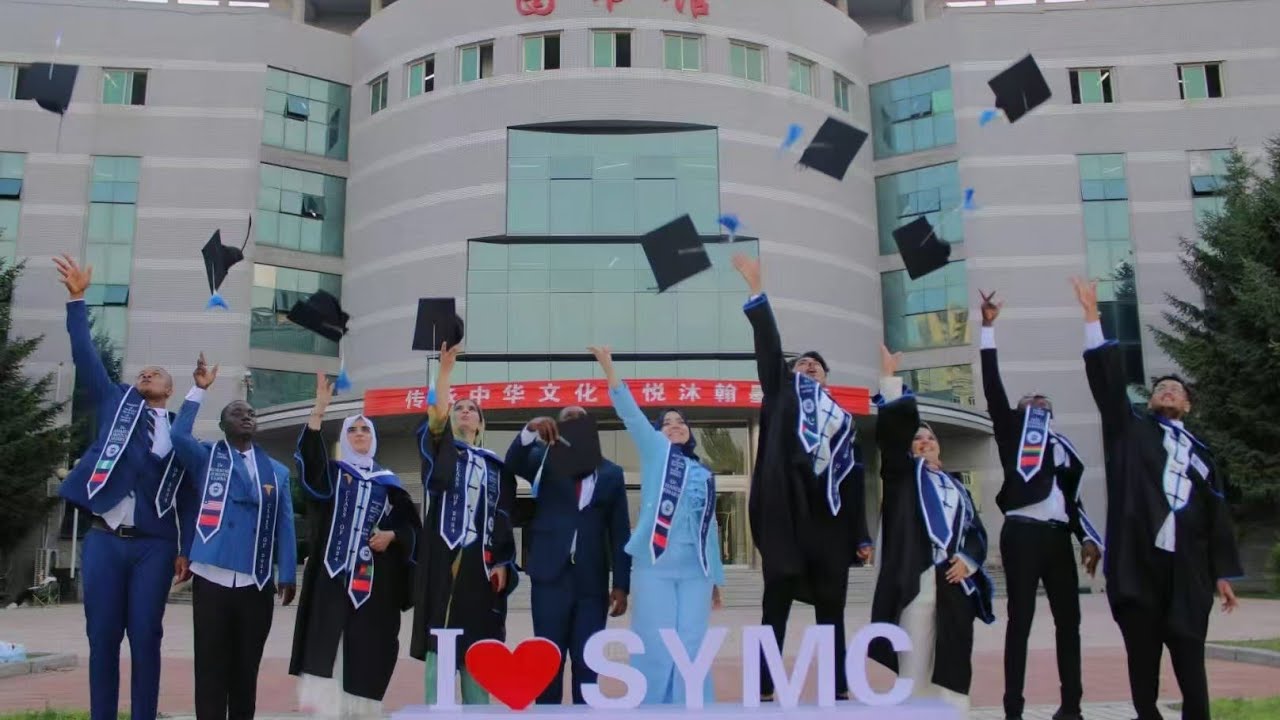 The Big Stage is Ready for the Graduation Ceremony | Rehearsal for Ceremony | Mbbs in China