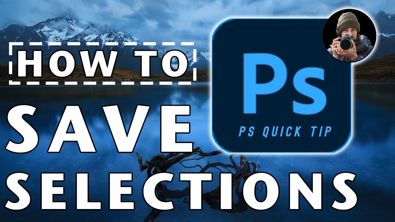 Как сохранить выделенные области в Photoshop