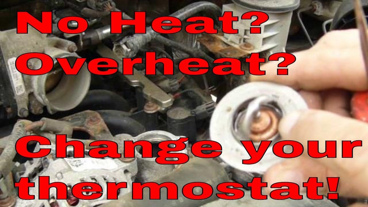 08 Ford F-150 4.6 thermostat replacement, how to change thermostat on a Ford 4.6 F-150