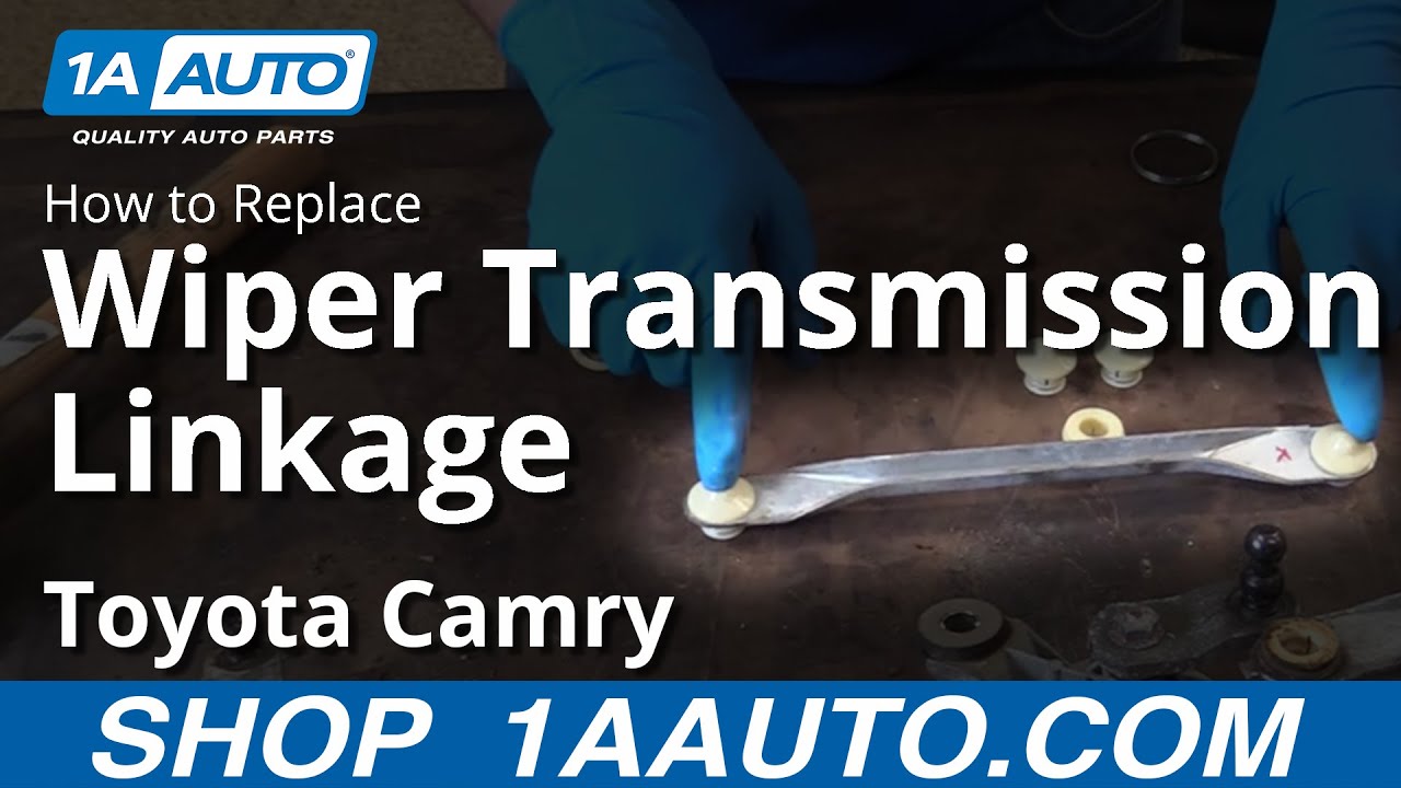 How to Replace Wiper Transmission Linkage Bushings 97-01 Toyota Camry