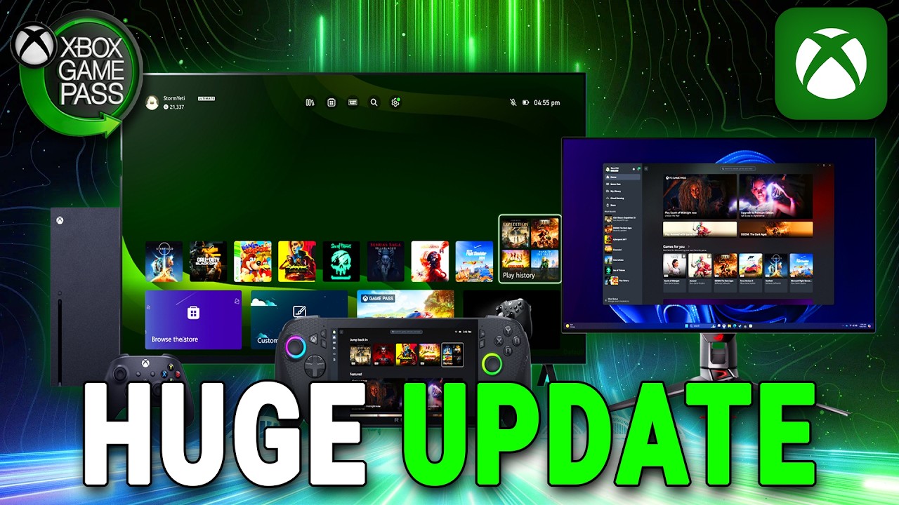 A HUGE Xbox Update | MASSIVE New Features & NEW Games!