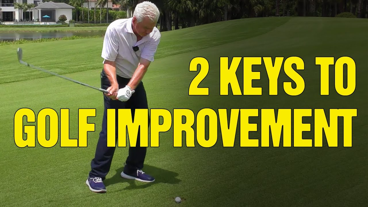 *2 Keys to Sustained Improvement  + New Golf Improvement [MOBILE APP]