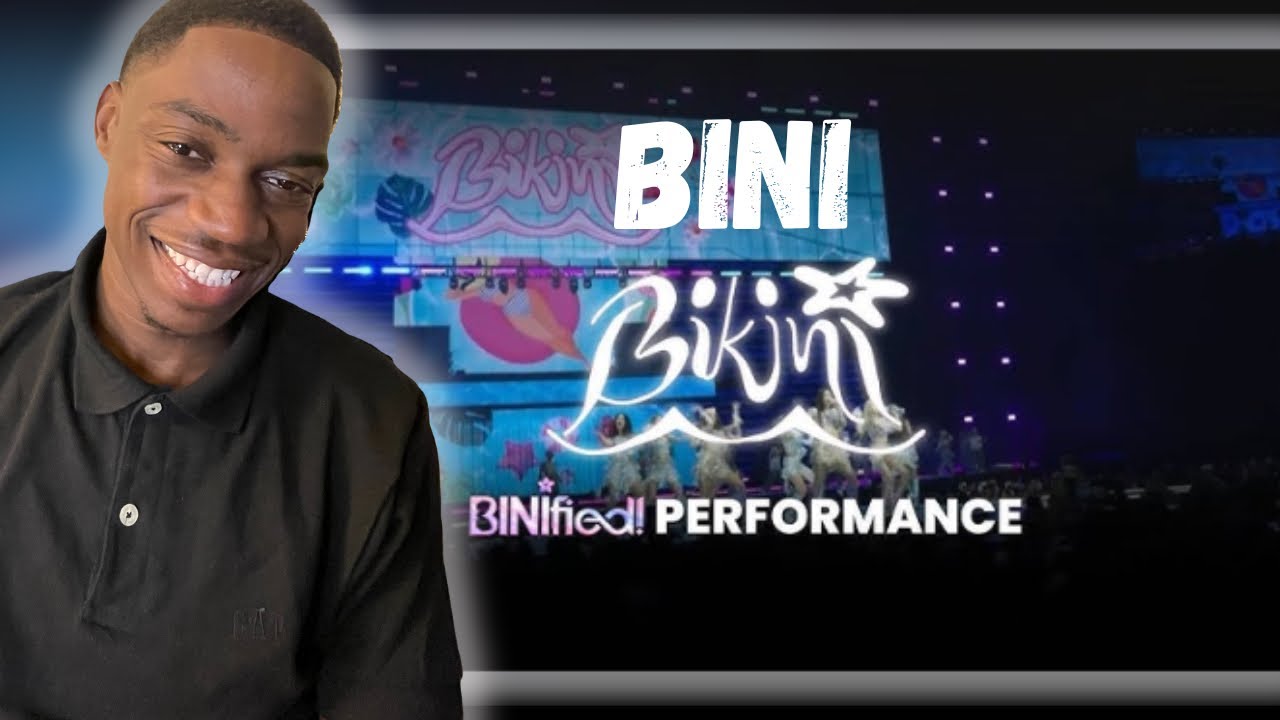 REACTING to BINI “Bikini” LIVE at the BINIfied Concert